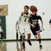 Arbor Prep HIgh School Tariq Stinson catches a pass in the game against Rudolf Steiner on Tuesday, Jan. 22. The Gators won 65-58. Daniel Brenner I AnnArbor.com